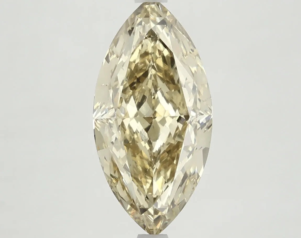 DovEggs 3.630ct Marquise F.V.Yellow VS1-LAB GROWN DIAMOND-LKJ10A19