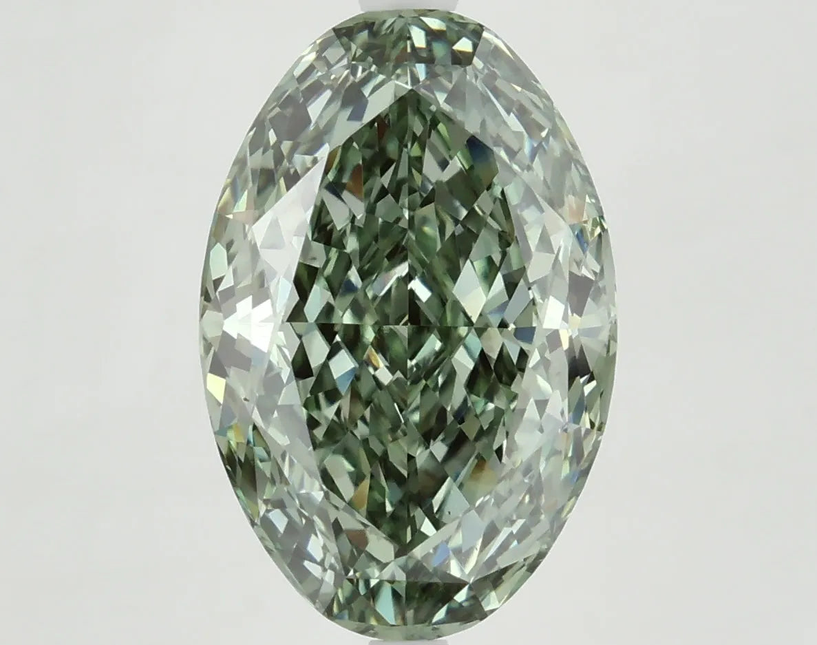 DovEggs 6.140ct Oval F.V.Green VS1-LAB GROWN DIAMOND-LFE81A4