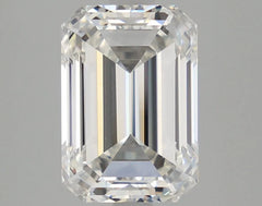 DovEggs 3.810ct Emerald F VVS2-LAB GROWN DIAMOND-LFE99A2