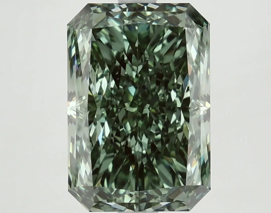 DovEggs 3.620ct Radiant F.V.Green VVS2-LAB GROWN DIAMOND-LFE90A21