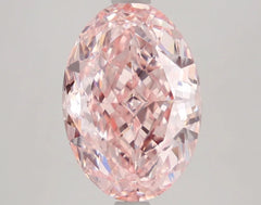 DovEggs 4.200ct Oval Step F.V.Pink VVS2-LAB GROWN DIAMOND-LFE86A12