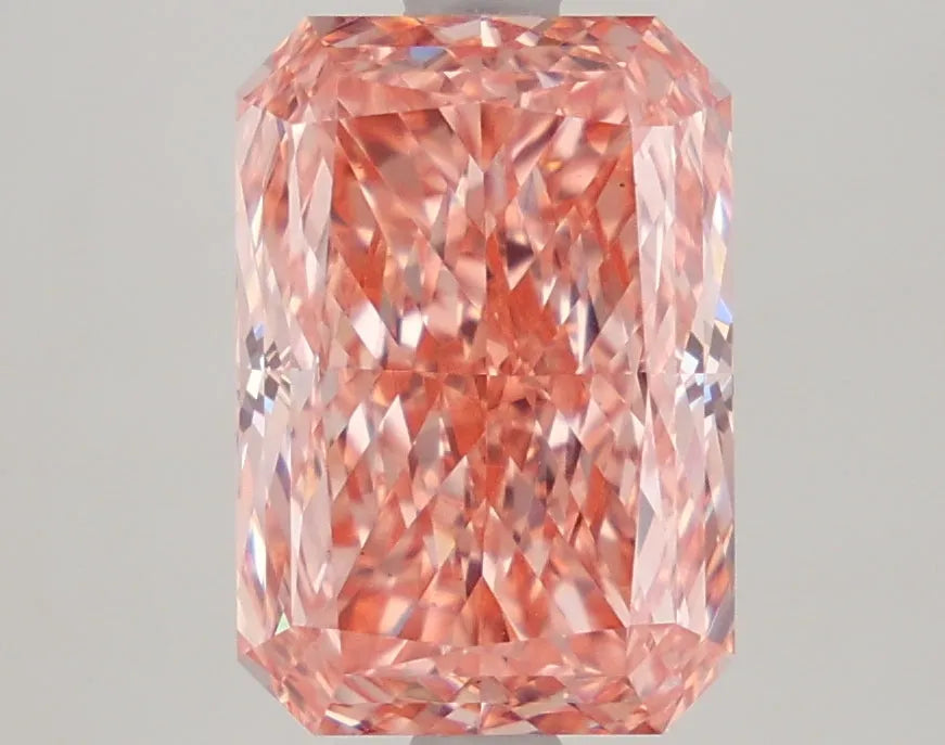 DovEggs 3.140ct Radiant F.V.Pink VS1-LAB GROWN DIAMOND-LFE71A109