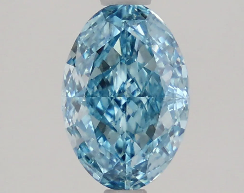 DovEggs 1.410ct Oval F.V.Blue VS2-LAB GROWN DIAMOND-LAE98A14