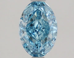 DovEggs 1.410ct Oval F.V.Blue VS2-LAB GROWN DIAMOND-LAE98A14