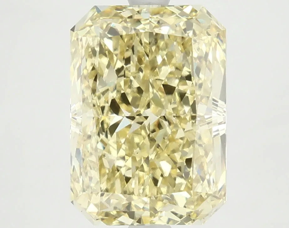 DovEggs 4.620ct Radiant F.I.Yellow VS2-LAB GROWN DIAMOND-LKJ12A17