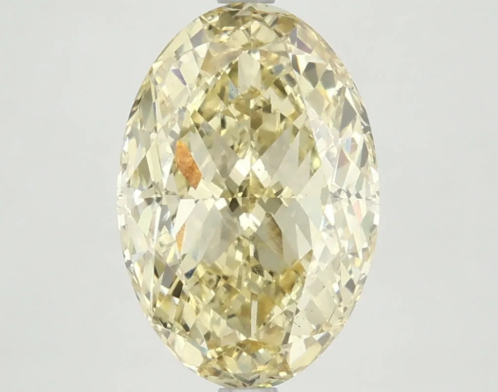 DovEggs 4.790ct Oval F.I.Yellow VS1-LAB GROWN DIAMOND-LKF06A15