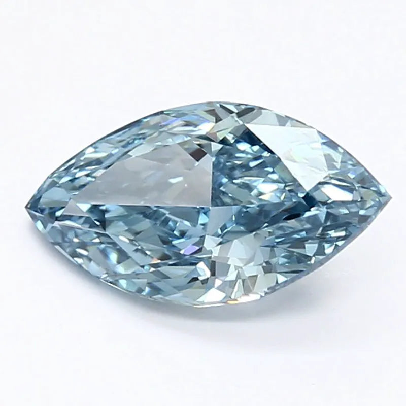 DovEggs 1.340ct Marquise F.V.Blue VVS2-LAB GROWN DIAMOND-LET101D12