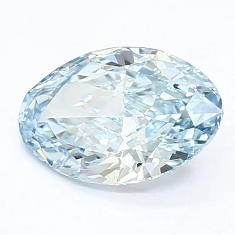 DovEggs 1.190ct Oval F.V.Blue VS2-LAB GROWN DIAMOND-LET112J6