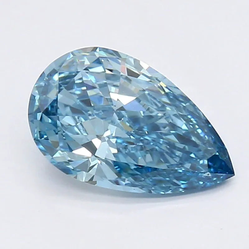 DovEggs 0.850ct Pear F.V.Blue VS1-LAB GROWN DIAMOND-LFP06B170