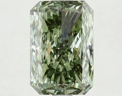 DovEggs 1.690ct Radiant F.V.Green VS1-LAB GROWN DIAMOND-LKL05A1