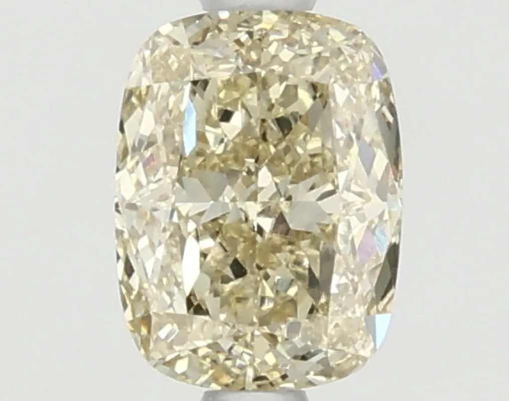 DovEggs 1.080ct Cushion F.Yellow VVS2-LAB GROWN DIAMOND-LKJ11A81