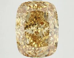 DovEggs 6.520ct Cushion F.V.Yellow VS2-LAB GROWN DIAMOND-LKJ13A4