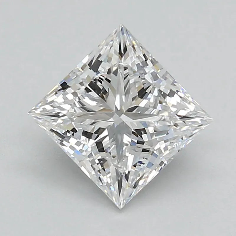 DovEggs 1.550ct Princess D IF-LAB GROWN DIAMOND-LQD01G7
