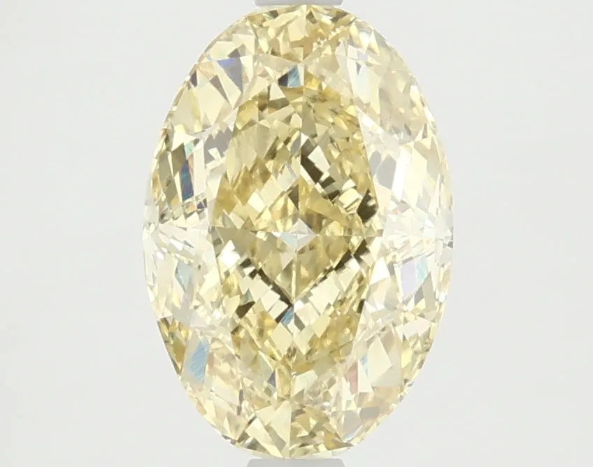 DovEggs 2.770ct Oval F.V.Yellow VVS2-LAB GROWN DIAMOND-LKF06A7