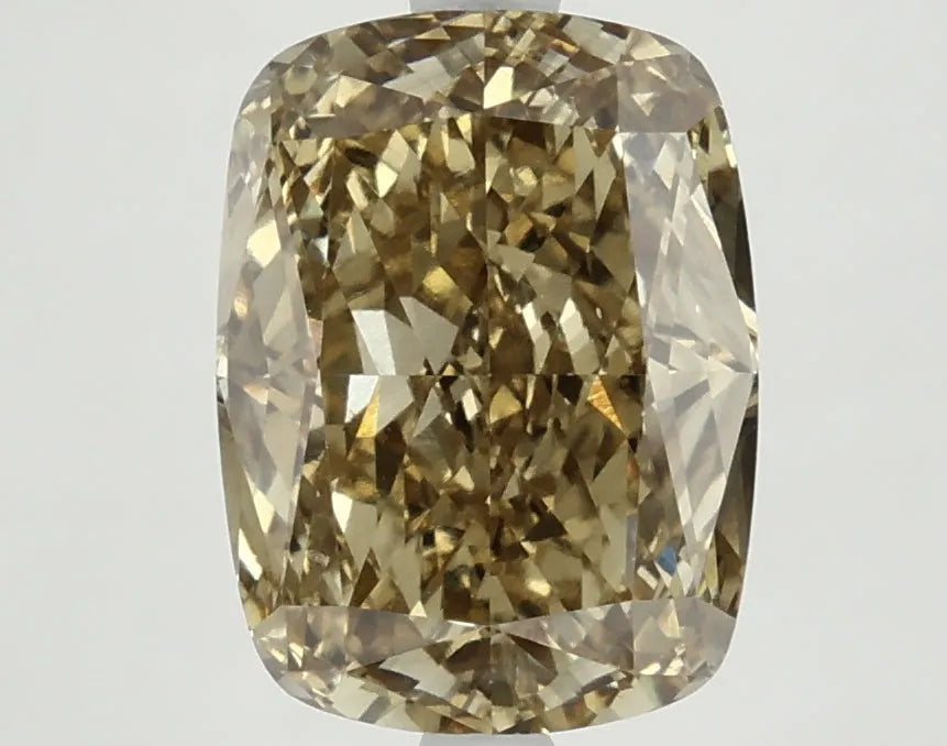 DovEggs 4.060ct Cushion F.V.Yellow VS1-LAB GROWN DIAMOND-LKJ11A11