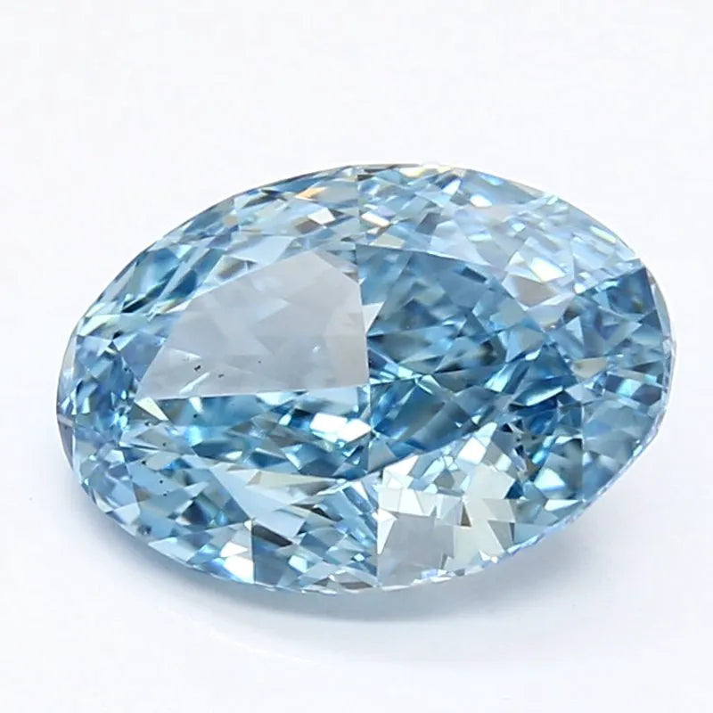 DovEggs 2.390ct Oval F.V.Blue VS2-LAB GROWN DIAMOND-LET99B8