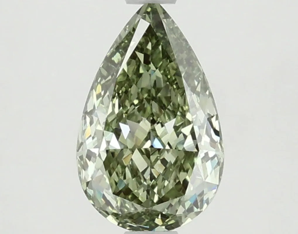 DovEggs 1.390ct Pear F.V.Green VS1-LAB GROWN DIAMOND-LFE86A248