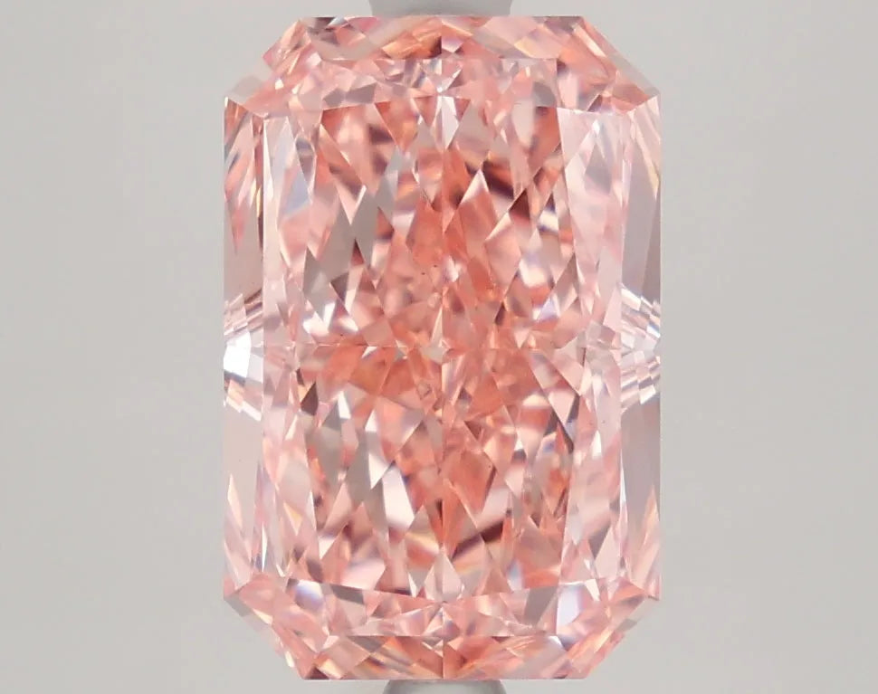DovEggs 3.950ct Radiant F.V.Pink VS1-LAB GROWN DIAMOND-LFE85A40