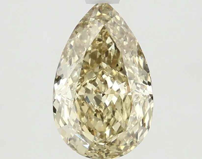 DovEggs 2.060ct Pear F.I.Yellow VS1-LAB GROWN DIAMOND-LKJ12A60