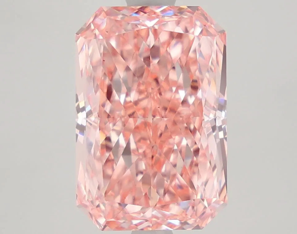 DovEggs 3.960ct Radiant F.V.Pink VS1-LAB GROWN DIAMOND-LKH04A25