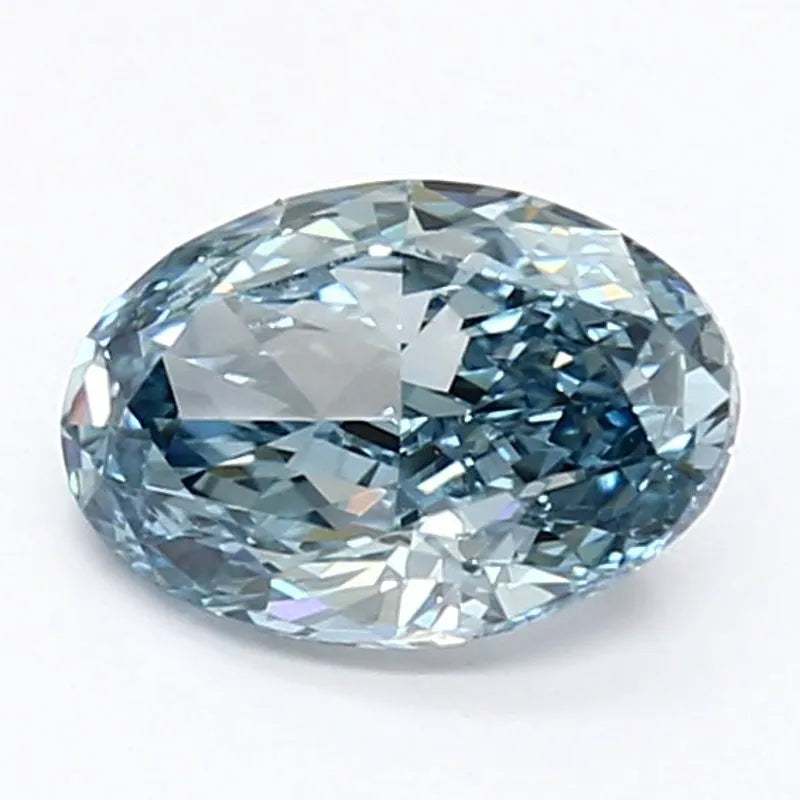 DovEggs 0.950ct Oval F.V.Blue VVS2-LAB GROWN DIAMOND-LGS301662