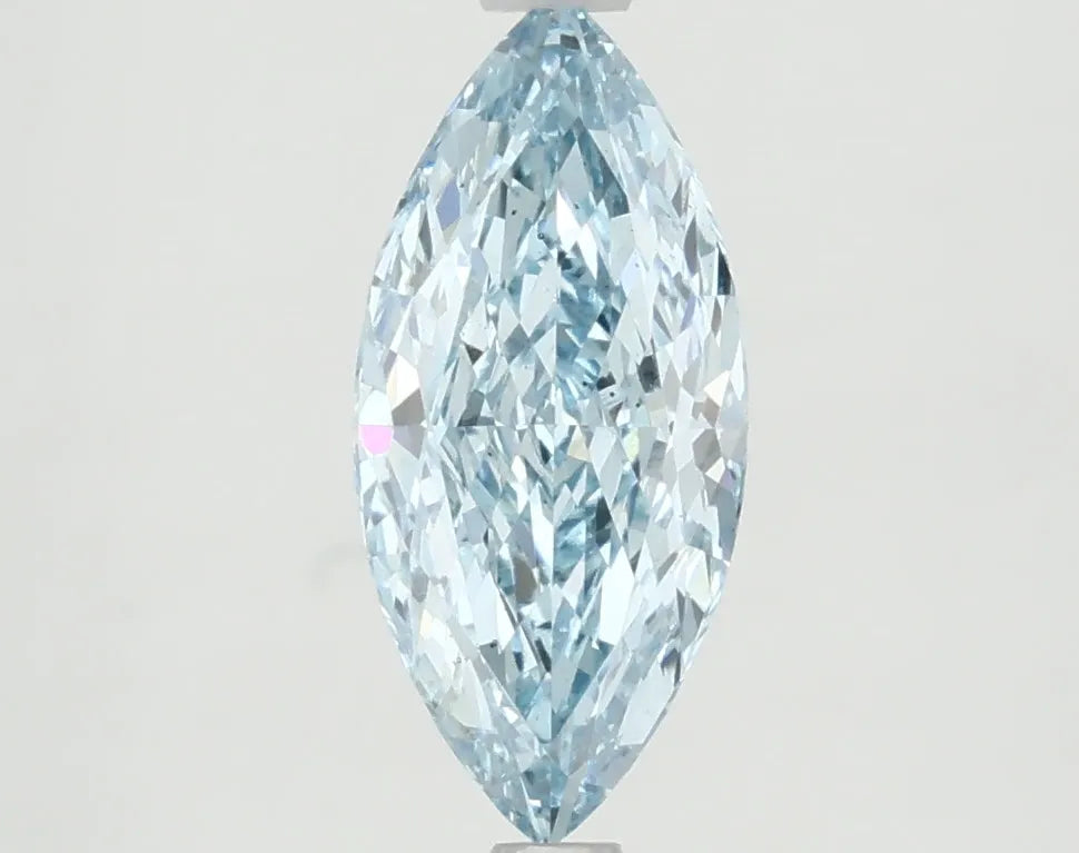 DovEggs 1.560ct Marquise F.V.Blue SI1-LAB GROWN DIAMOND-LKG08A9