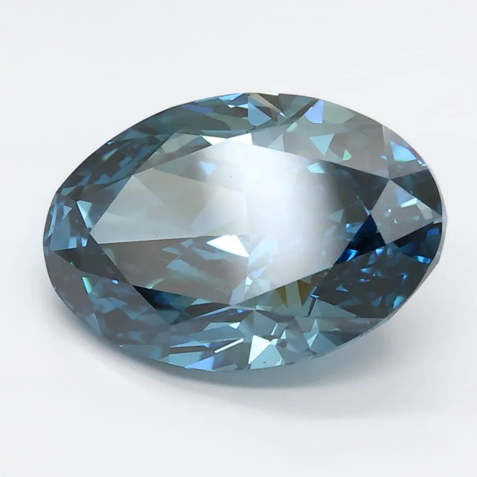 DovEggs 3.330ct Oval Blue VS2-LAB GROWN DIAMOND-LGS411176