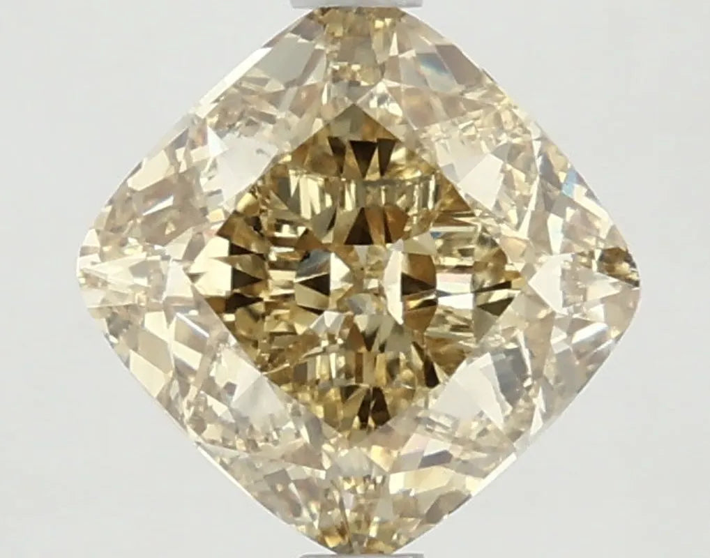 DovEggs 2.320ct Cushion F.V.Yellow VS1-LAB GROWN DIAMOND-LKJ12A125