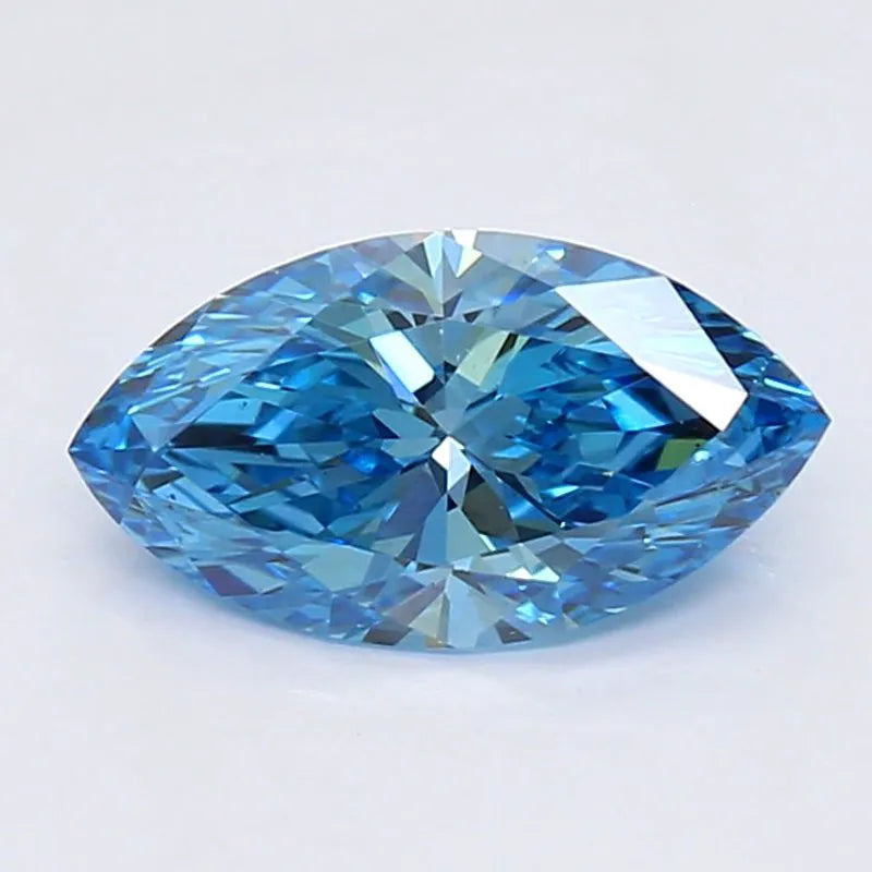 DovEggs 0.740ct Marquise F.V.Blue VS2-LAB GROWN DIAMOND-LLA71A9