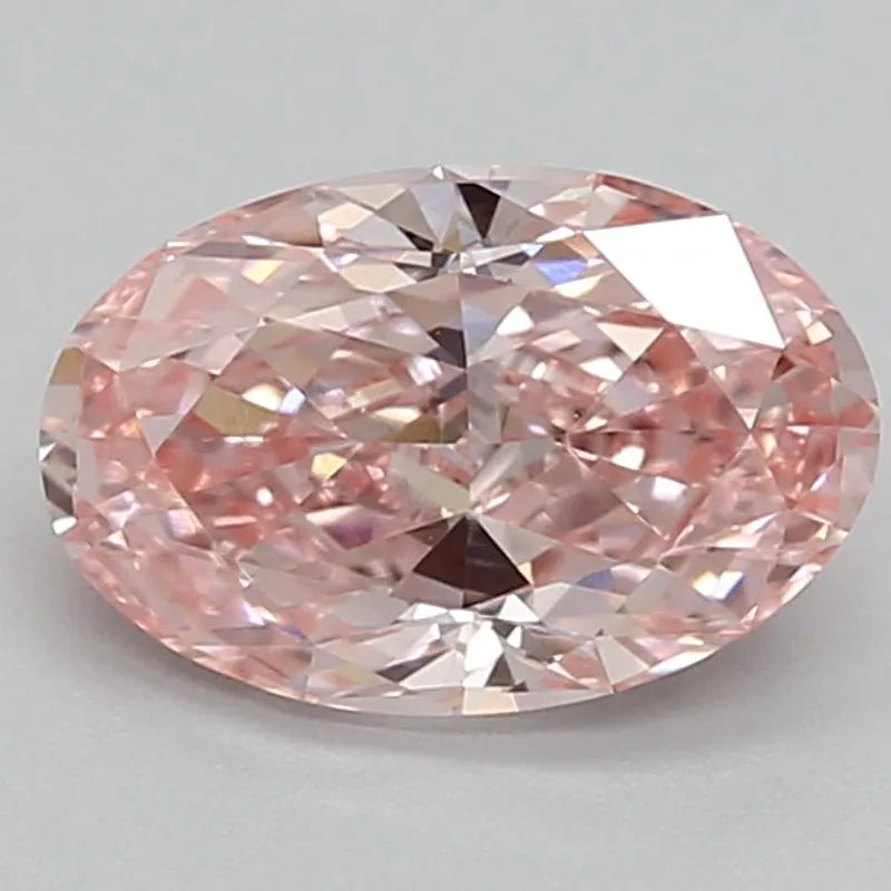 DovEggs 0.970ct Oval F.V.Pink VS1-LAB GROWN DIAMOND-LEFF02A220