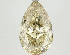 DovEggs 5.190ct Pear F.V.Yellow VS2-LAB GROWN DIAMOND-LKJ09A2