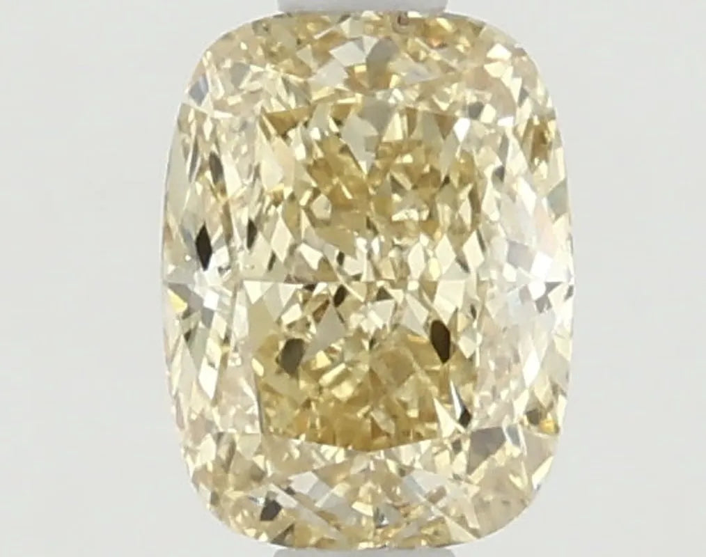 DovEggs 0.990ct Cushion F.V.Yellow VVS2-LAB GROWN DIAMOND-LKJ12A133