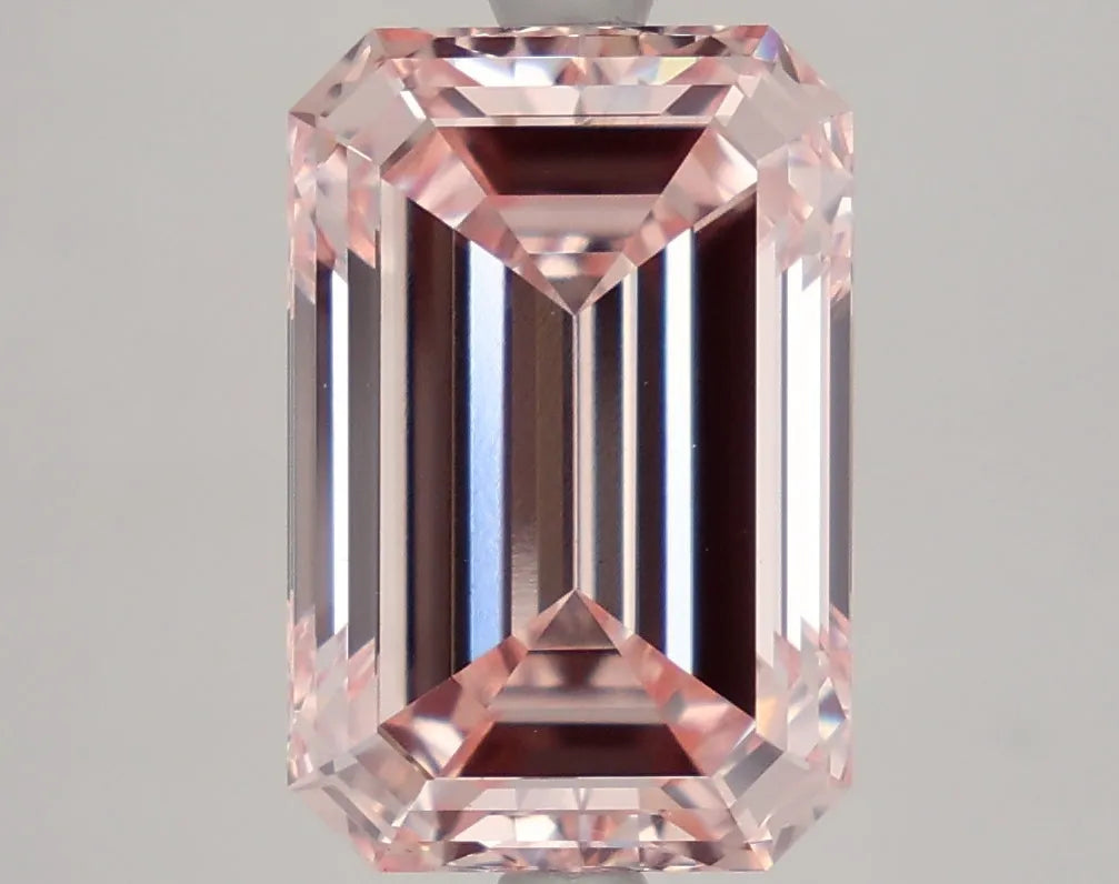 DovEggs 5.070ct Emerald F.I.Pink VS1-LAB GROWN DIAMOND-LFN08A21