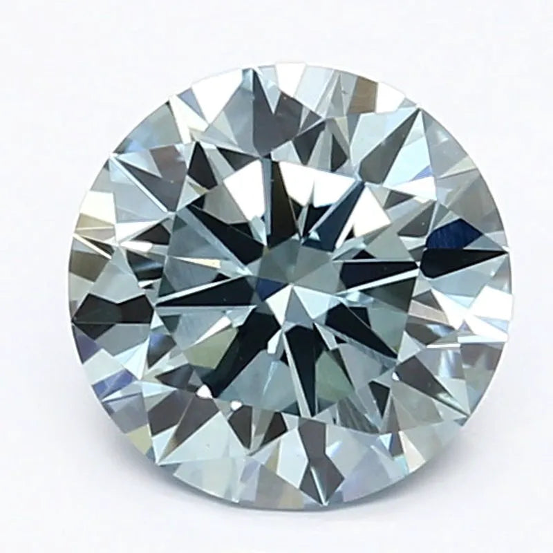 DovEggs 1.360ct Round F.V.Blue VS1-LAB GROWN DIAMOND-LET104B9