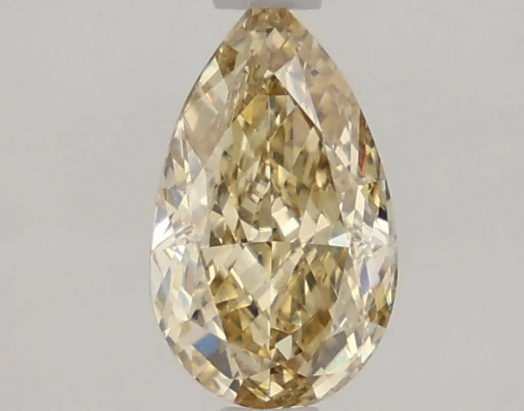 DovEggs 1.050ct Pear F.L.Yellow VS1-LAB GROWN DIAMOND-LKF03A37