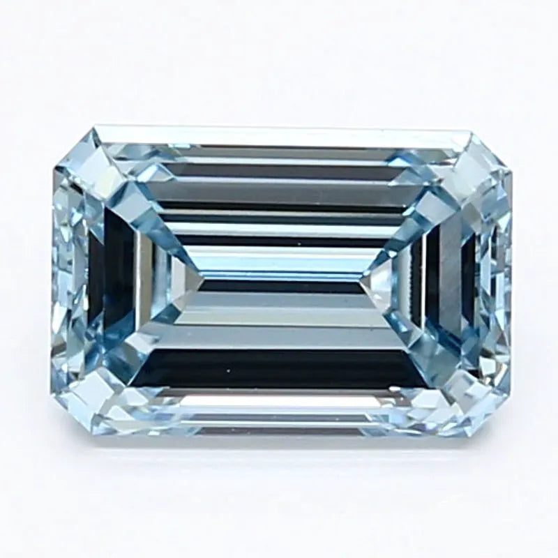 DovEggs 1.210ct Emerald F.I.Blue VS1-LAB GROWN DIAMOND-LET98O16