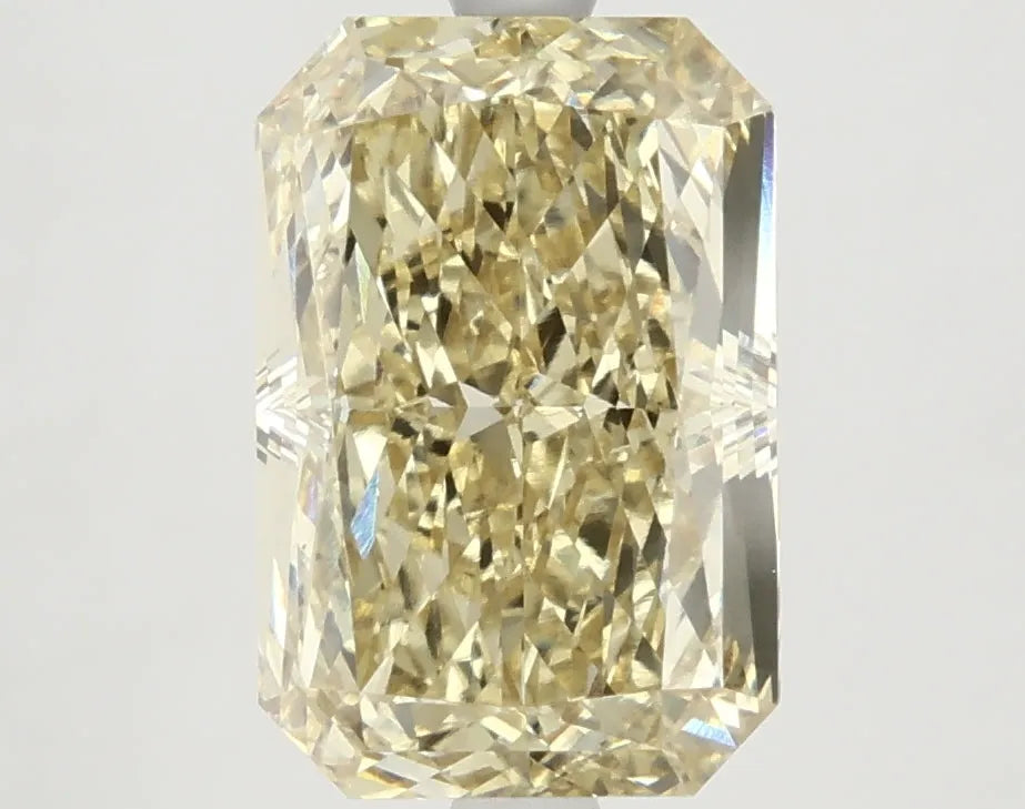 DovEggs 4.110ct Radiant F.I.Yellow VS1-LAB GROWN DIAMOND-LKJ10A15