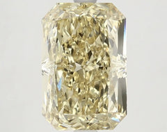 DovEggs 4.110ct Radiant F.I.Yellow VS1-LAB GROWN DIAMOND-LKJ10A15
