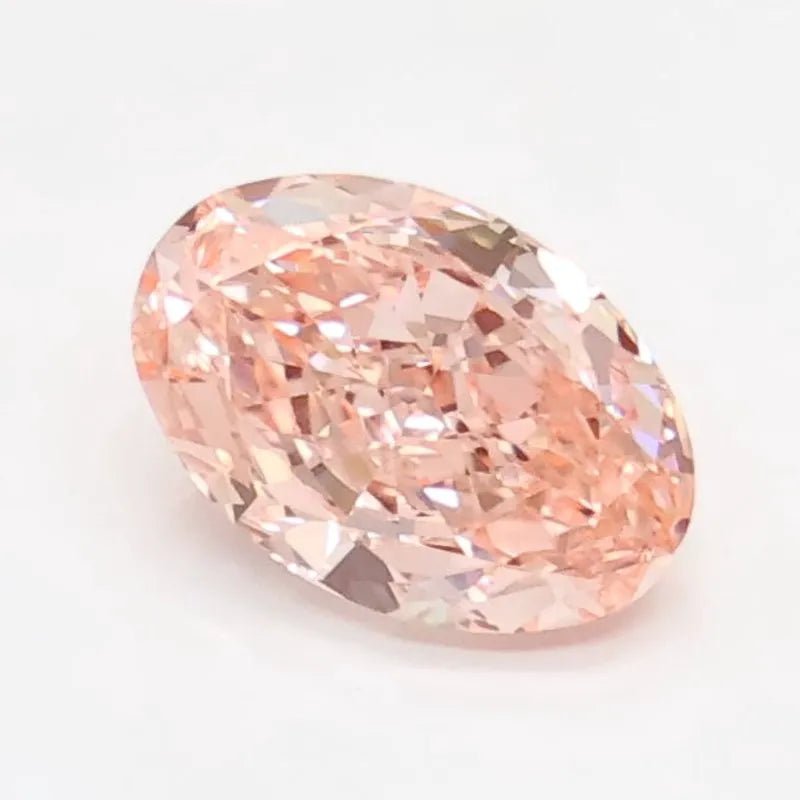 DovEggs 0.940ct Oval F.V.Pink VVS2-LAB GROWN DIAMOND-LFE06A83