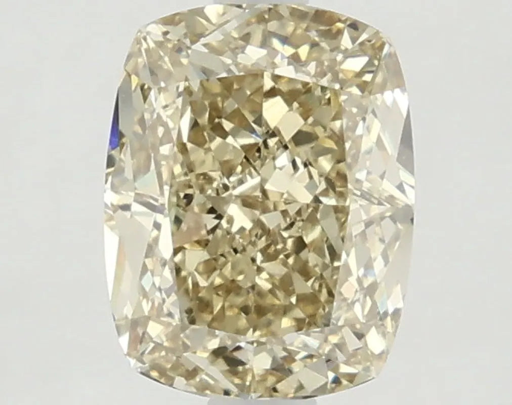 DovEggs 2.190ct Cushion F.V.Yellow VS1-LAB GROWN DIAMOND-LKJ13A54