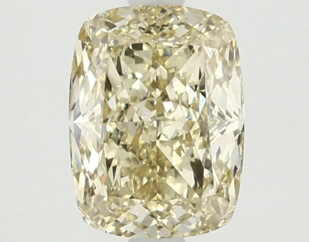 DovEggs 2.580ct Cushion F.I.Yellow VS1-LAB GROWN DIAMOND-LKJ12A40