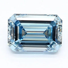 DovEggs 1.800ct Emerald F.V.Blue VS2-LAB GROWN DIAMOND-LEC22S14