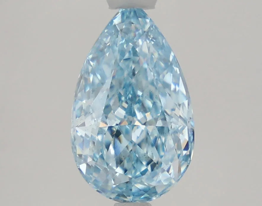 DovEggs 2.060ct Pear F.V.Blue SI1-LAB GROWN DIAMOND-LEF96A15