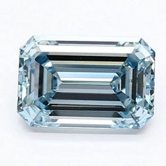 DovEggs 1.130ct Emerald F.I.Blue VS1-LAB GROWN DIAMOND-LET108G18