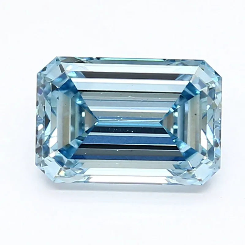 DovEggs 2.170ct Emerald F.I.Blue VS2-LAB GROWN DIAMOND-LHG39H4
