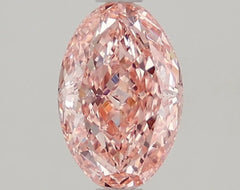 DovEggs 1.160ct Oval F.V.Pink VVS2-LAB GROWN DIAMOND-LFE84A154