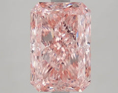 DovEggs 2.880ct Radiant F.I.Pink VVS2-LAB GROWN DIAMOND-LFE90A50