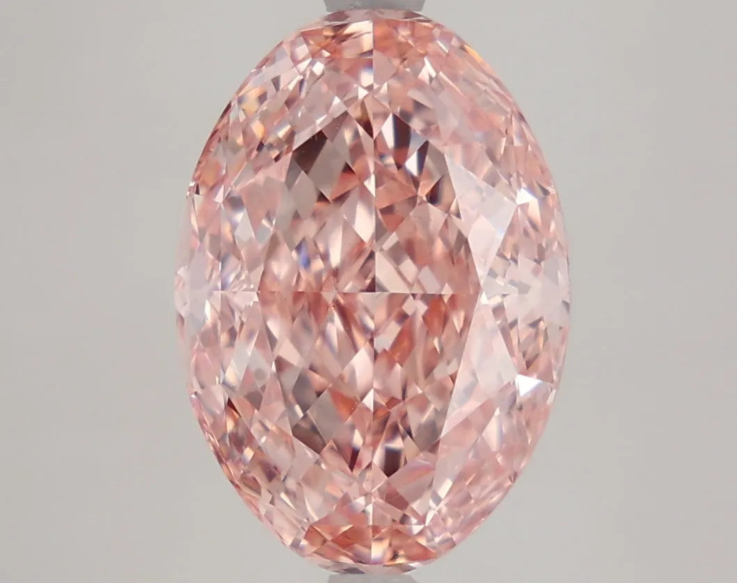 DovEggs 4.300ct Oval F.I.Pink VS1-LAB GROWN DIAMOND-LFE73A22