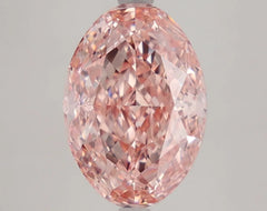 DovEggs 4.300ct Oval F.I.Pink VS1-LAB GROWN DIAMOND-LFE73A22