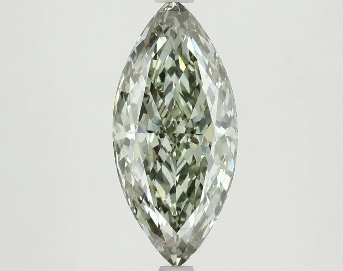 DovEggs 2.750ct Marquise F.V.Green VS2-LAB GROWN DIAMOND-LKG03A10